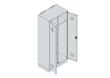 C+P Wäsche-/Kombispind Classic PLUS, Sockel, 2 Abteile, 1950x800x500mm, 7035/002 Produktbild img5 S