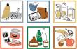 STUMPF Piktogramm-Aufkleber-Set 6-teilig farbig Produktbild img1 S