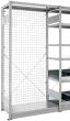 Rückwand Meta-CLIP H1900xB1000 mm verzinkt Drahtwand Produktbild