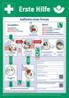 SAFETYMARKING Anleitung Erste Hilfe Kunststoff (PVC) B400xH560mm Produktbild img1 S