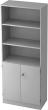 Kombiregalschrank Solid, mit Griffknauf Produktbild