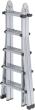 MUNK Teleskopleiter Alu 4x5 Sprossen GÜNZBURGER STEIGTECHNIK Produktbild img1 S