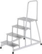 Alu-Arbeitspodest mit Handlauf, starr Produktbild img1 S