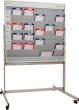 Fahrbare Planungstafel mit Whiteboard mit Ablageschale für Stifte/Schwamm B1550xH1945mm grau Produktbild img5 S