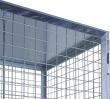 TTS Universalschrank outdoor B1250xT800xH1850mm feuerverzinkt mit Blechdach Produktbild img1 S