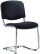 Bes.-stuhl ISO swing chrom/schwarz Produktbild