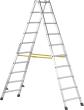 Stehleiter Nova B 2x10 Stufen Leiterlänge 2,30 m Arbeitshöhe 3,65 m ZARGES Produktbild img1 S