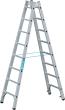 Stehleiter Coni B 2x8 Sprossen Leiterlänge 2,34 m Arbeitshöhe 3,55 m ZARGES Produktbild img1 S