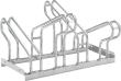Fahrradparker Hoch/Tief zweiseitig, verzinkt L 700 mm, 4 Plätze Produktbild img1 S