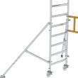 Ein-Personen-Gerüst Plattform B1200xT600 mm Plattformhöhe 4,10 m Arbeitshöhe bis 6,10 m Produktbild img3 S