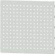 Lochblechwand B612xH566mm RAL 7035 für Vertikalauszug Produktbild