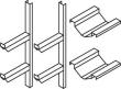 SÄBU Fassregal für 2x50/60l Fässer Produktbild img1 S