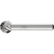 PFERD TOOLS HSS Frässtift Kugelform F Ø 12x10mm Schaft-Ø 6 mm Z 1 universal grob Produktbild img1 S