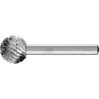 PFERD TOOLS HSS Frässtift Kugelform F Ø 16x14 mm Schaft-Ø 6 mm Z 2 universal mittel Spanbrecher Produktbild img1 S