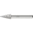 PFERD TOOLS HSS Frässtift Spitzkegelform G Ø 10x20mm Schaft-Ø 6 mm Z 2 universal mittel Spanbrecher Produktbild img1 S