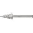 PFERD TOOLS HSS Frässtift Spitzkegelform G Ø 12x25 mm Schaft-Ø 6 mm Z 2 universal mittel Spanbrecher Produktbild img1 S