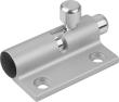 Riegel mit Rückstellfeder Aluminium Riegel nac... Produktbild img1 S