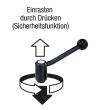 Kipp Spannhebel mit Sicherheitsfunktion  Innengewinde Produktbild img3 S