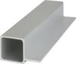 Kipp VIERKANTROHR MIT STEG, L=2000, A=25, S=2, ALUMINIUM SILBER ELOXIERT Produktbild img1 S