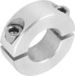 KLEMMRING GETEILT, D1=8, D2=18, B=9, ALUMINIUM Produktbild img1 S