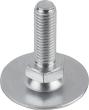 STELLFUß OHNE BOHRUNG M08X20, D=60, STAHL Produktbild img1 S