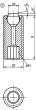 Kipp Pendelauflagen verstellbar  mit O-Ring und Inne... Produktbild img2 S
