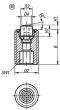 Kipp Pendelauflagen verstellbar mit O-Ring, auswechs... Produktbild img2 S