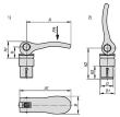 Kipp Spanndorne Stahl  mit Exzenterhebel Produktbild img2 S