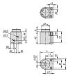 Kipp POSITIONIERAUFNAHME PNEUMATISCH, MIT FLANSCH, D=6, M04 F=40 F1=6 FH=100, EDEL... Produktbild img2 S