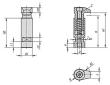Kipp Spannhaken  mit Bund Produktbild img2 S