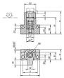 Kipp Spannhaken mit Winkelaufnahme mit verlängerter... Produktbild img2 S