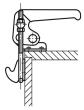 Kipp BÜGELSPANNER VERTIKAL MIT GEGENHALTER, A=51, L2=45, STAHL VERZINKT UND PASSIV... Produktbild img3 S