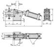 Kipp PNEUMATIKSPANNER HORIZONTAL STAHL, SCHWERE AUSFÜHRUNG Produktbild img2 S