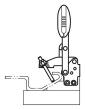 Kipp Schnellspanner antistatisch vertikal  mit senkr... Produktbild img3 S