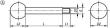 GRIFFSTANGE M12, L=100, D=14, FORM:A KUGELKNOPF, STAHL BRÜNIERT, KOMP:DUROPLA... Produktbild img2 S