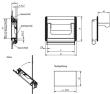 SCHALENGRIFF KLAPPBAR, STECKBAR, L=100, L1=115, H=90, FORM:A, ALUMINIUM NATUR... Produktbild img2 S