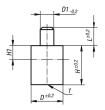 Kipp MAGNET STABGREIFER, RUND, D=6, D1=3, ALNICO Produktbild img2 S