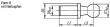 KUGELZAPFEN DIN71803 FÜR WINKELGELENKE, D1=19, FORM:B MIT NIETZAPFEN, LANGE A... Produktbild img2 S