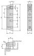 Kipp SCHARNIER ANSCHRAUBBAR D=M06 76X18,5, EDELSTAHL 1.4404 SEIDENMATT POLIERT Produktbild img2 S