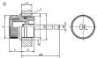 Kipp VERSCHLUSSSTOPFEN MIT ÖLMESSSTAB, FORM:A OHNE ENTLÜFTUNG, D=30, D1=18, THERMO... Produktbild img2 S