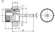 Kipp VERSCHLUSSSTOPFEN MIT ÖLMESSSTAB, FORM:B MIT ENTLÜFTUNG, D=30, D1=18, THERMOP... Produktbild img2 S