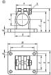 Kipp Rohrverbinder Flansch Edelstahl, Form B Produktbild img2 S