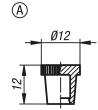 Kipp SCHUTZKAPPE, FORM:A, GELB Produktbild img2 S