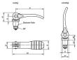 Kipp Exzenterhebel mit Elastomerverschluss Produktbild img2 S