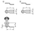 Kipp ZUNGE, FORM:B L=31, A=13, STAHL VERZINKT Produktbild img2 S