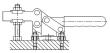 Kipp SCHNELLSPANNER, FUß WAAGRECHT, SCHWERE AUSFÜHRUNG, F2=6000, VERSTELLB. ANDRUC... Produktbild img3 S