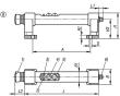 Kipp ROHRGRIFF M.ELEKTR. SCHALTFUNKTION, 2 DRUCKTASTER, FORM:B MIT NOTHALT, L=230,... Produktbild img2 S