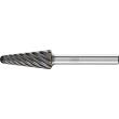 PFERD TOOLS Hartmetall Hochleistungsfrässtift INOX Rundkegel KEL Ø 12x30mm Schaft-Ø 6 mm HICOAT Edelstahl Produktbild img1 S