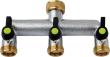 EWU Aqua 3-Wege-Verteiler 3/4" verchromt Beschaffungsartikel Produktbild img1 S