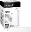 Tafelkreide Pica-Classic weiß 12x12x85mm, eckig angespitzt, unpapiert im Karton zu 12 St. Pica Produktbild img3 S